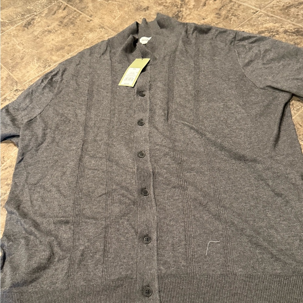 💛Men's Gray button up shirt